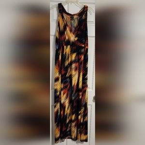 Multi-Colored Maxi Dress